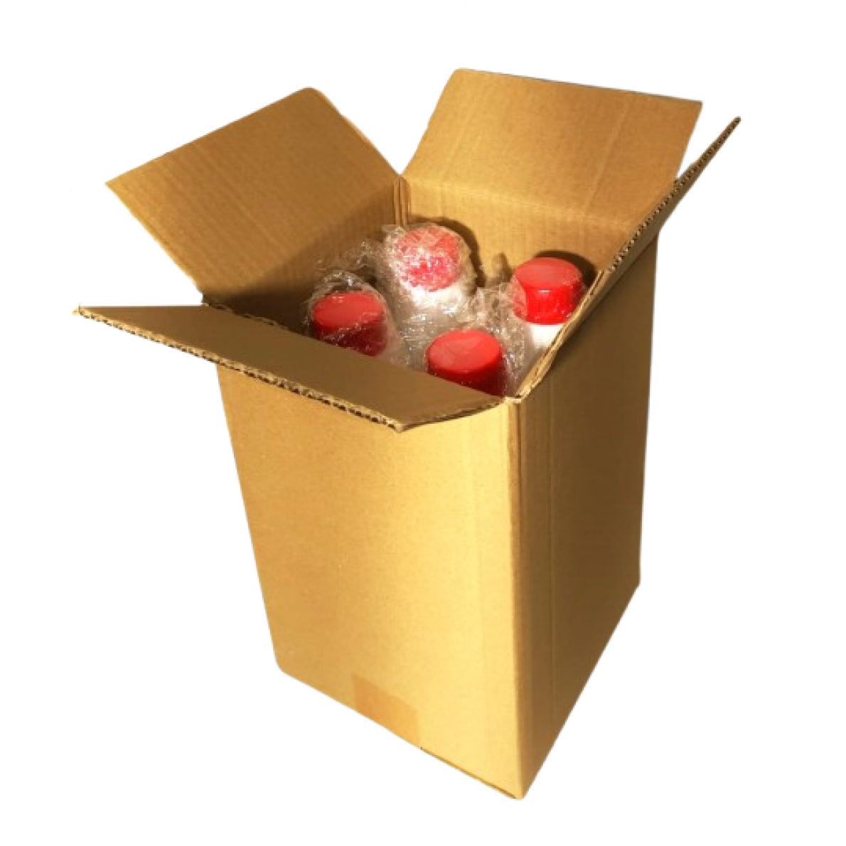 265x95x275 kaste 1 L pudelēm / 3 gab